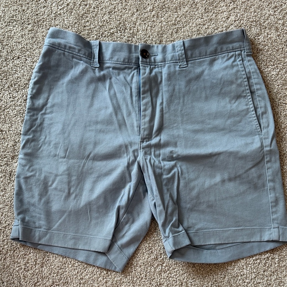 J. Crew Light Blue Flat Front Shorts